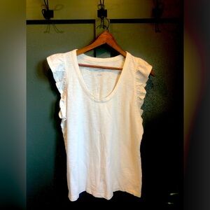 Ruffle sleeve tank!  NWT!